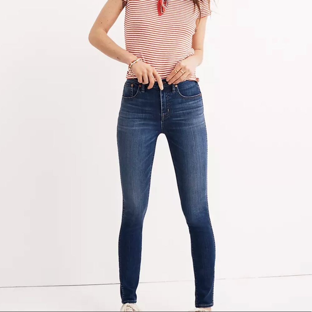 LAST CALL! Madewell high-rise skinny jeans